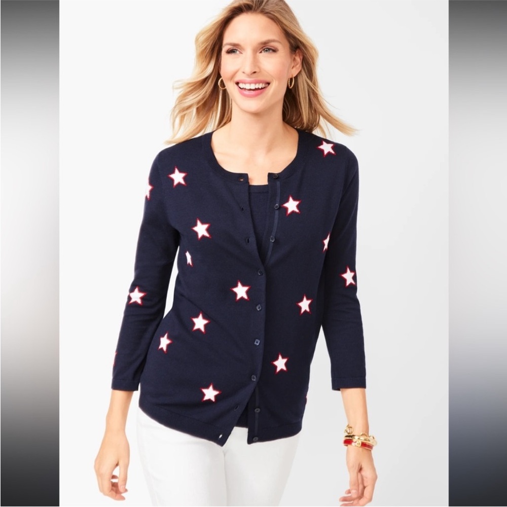Talbots Navy Sweater